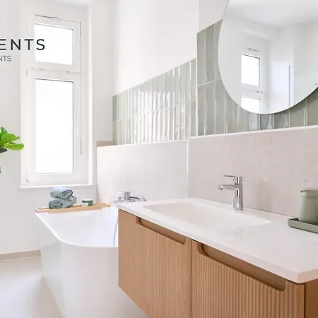 Superior Deluxe Nahe Zentrum 12 Apartament Magdeburg